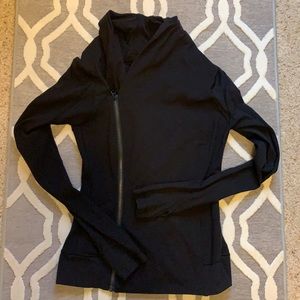 Lululemon zip up black jacket